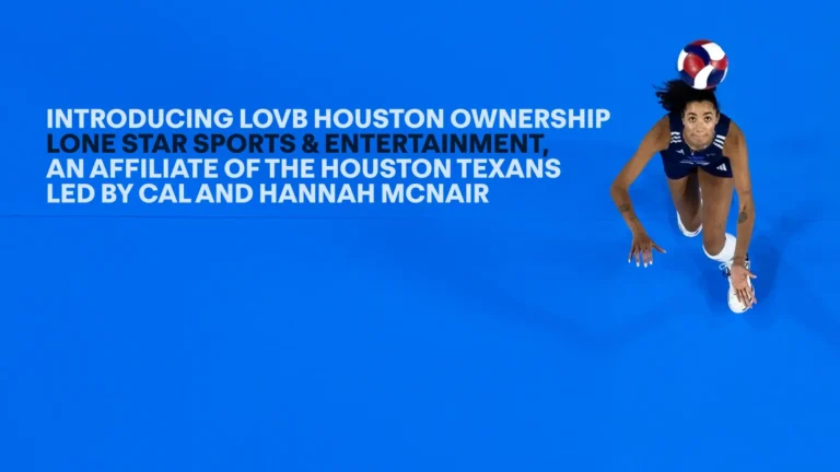 LOVB Welcomes Houston Texans as Ownership Group of Houston Pro Team